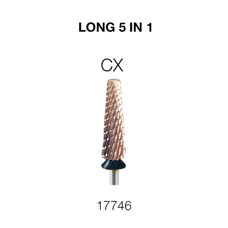 Cre8tion Nail Filing Bit Long 5 in 1 CX