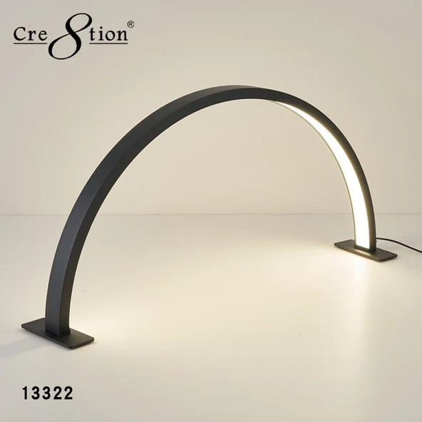 Cre8tion LED Moon Light for Manicure Table, BLACK
