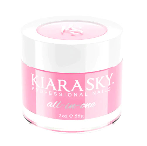 Kiara Sky Acrylic/Dipping Powder, All-In-One Collection, D5103, Let's Flamingle, 2oz
