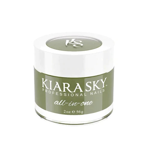 Kiara Sky Acrylic/Dipping Powder, All-In-One Collection, D5111, Tea-quila Lime, 2oz