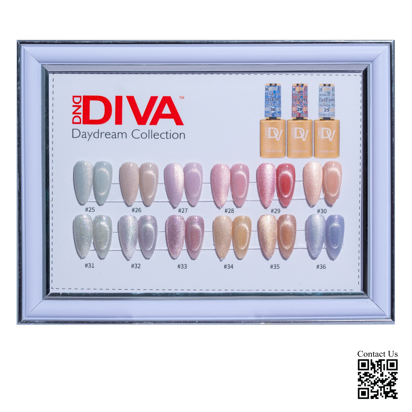 DND Diva 9D Cat Eye, Daydream Collection 000 (From 25 To 36)