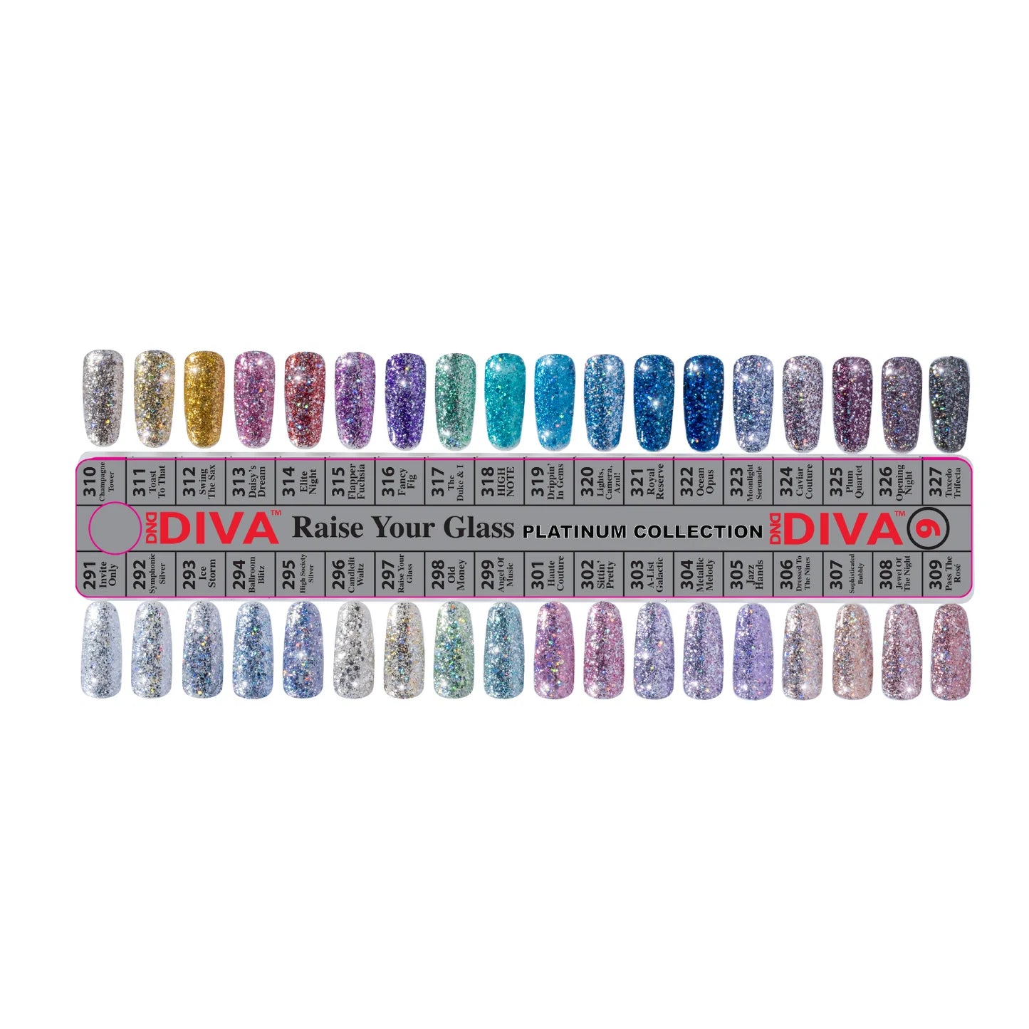 DND Sample Tips, Diva Collection #09 (From 291 to 327)