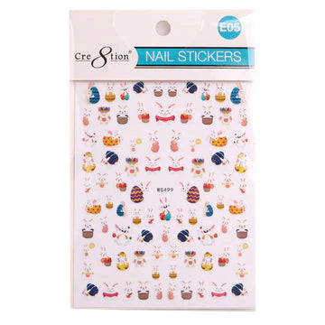 Cre8tion Nail Art - Sticker EASTER (10 Styles) Collection 000