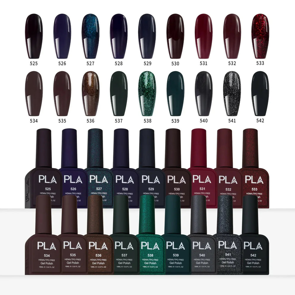 PLA Eternal Night Gel 18ml Collection 000 (18 Colors)