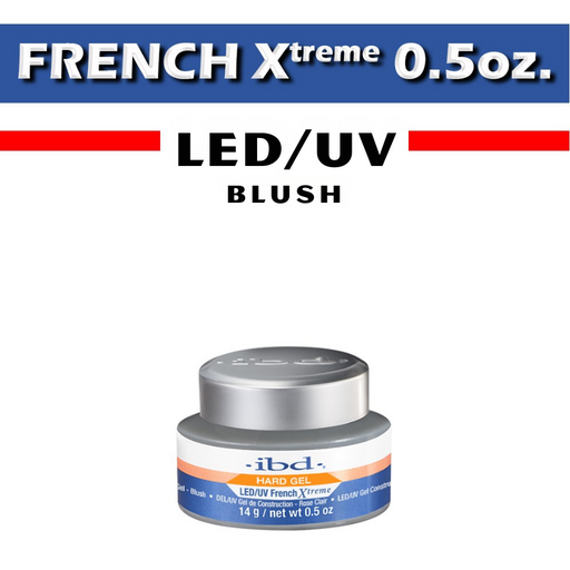 IBD Hard Gel LED/UV, French Xtreme, BLUSH, 0.5oz (Pk: 36 pcs/case)