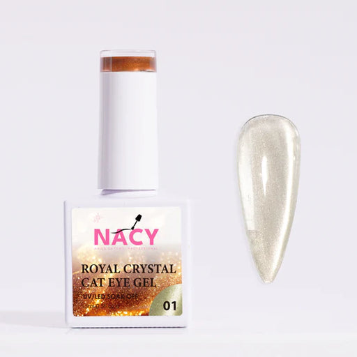 NACY Royal Fall Crystal Moonlight Cat Eye Gel 0.5oz - 001