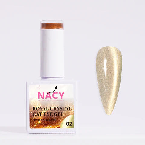 NACY Royal Fall Crystal Moonlight Cat Eye Gel 0.5oz - 002