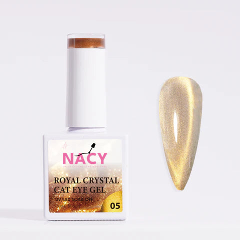NACY Royal Fall Crystal Moonlight Cat Eye Gel 0.5oz - 005
