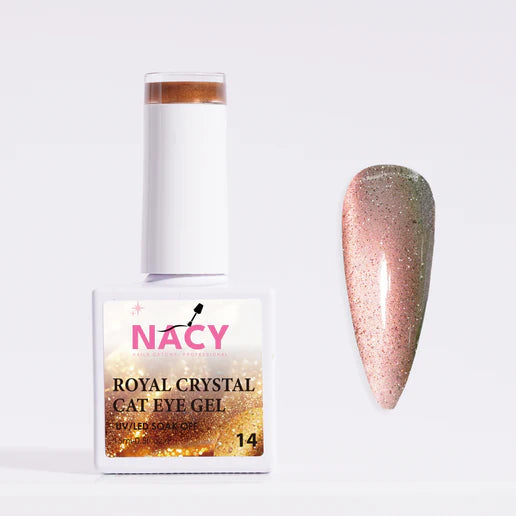 NACY Royal Fall Crystal Moonlight Cat Eye Gel 0.5oz - 014