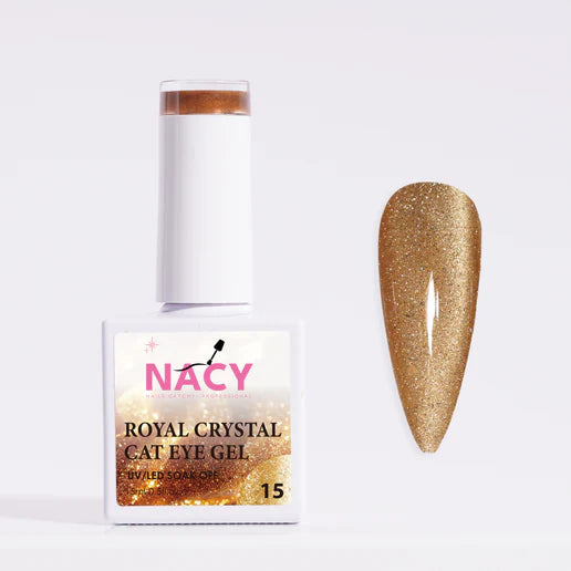 NACY Royal Fall Crystal Moonlight Cat Eye Gel 0.5oz - 015