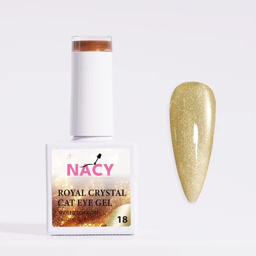 NACY Royal Fall Crystal Moonlight Cat Eye Gel 0.5oz - 018