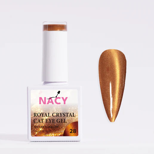 NACY Royal Fall Crystal Moonlight Cat Eye Gel 0.5oz - 028