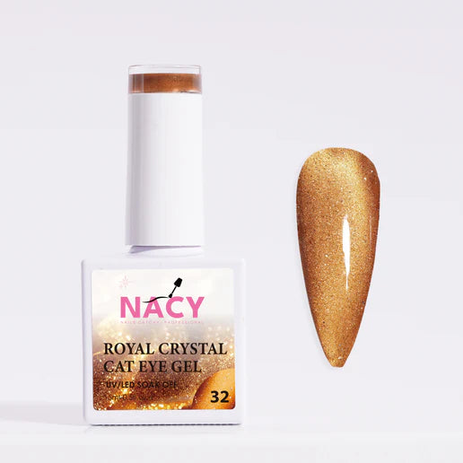 NACY Royal Fall Crystal Moonlight Cat Eye Gel 0.5oz - 032