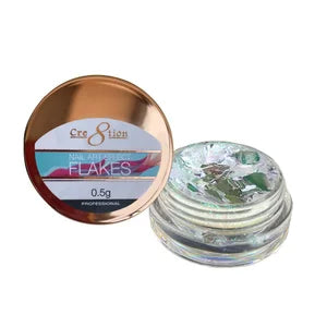 Cre8tion Nail Art CHAMELEON FLAKES Collection - 038