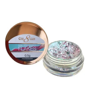 Cre8tion Nail Art CHAMELEON FLAKES Collection - 039