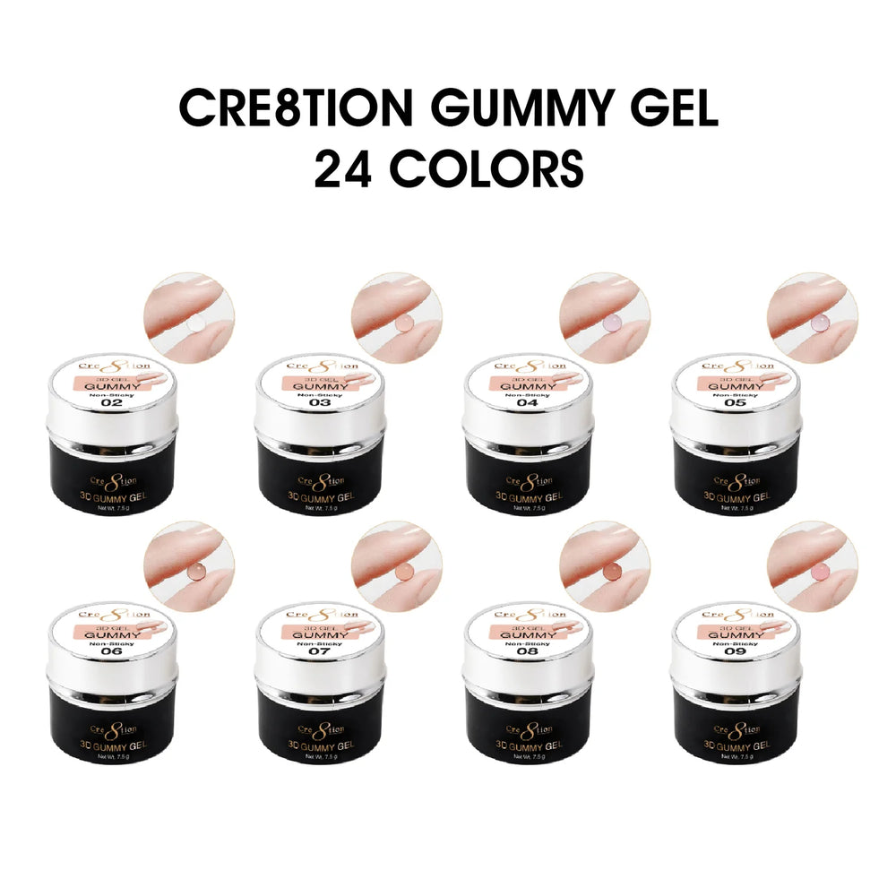 Cre8tion 3D GEL - GUMMY Gel in Jar 7.5g (0.26oz) 000