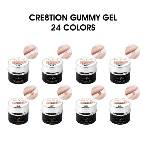 Cre8tion 3D GEL - GUMMY Gel in Jar 7.5g (0.26oz) 000