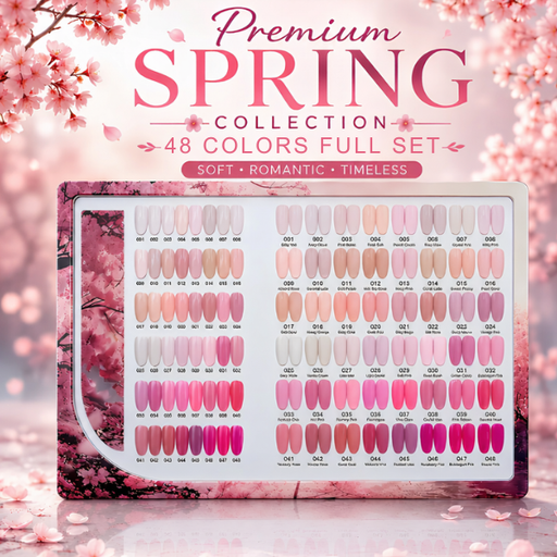 Hang Full Set 4in1 Premium Gel 0.5oz - Spring Collection (48 Colors) - SKU H48762