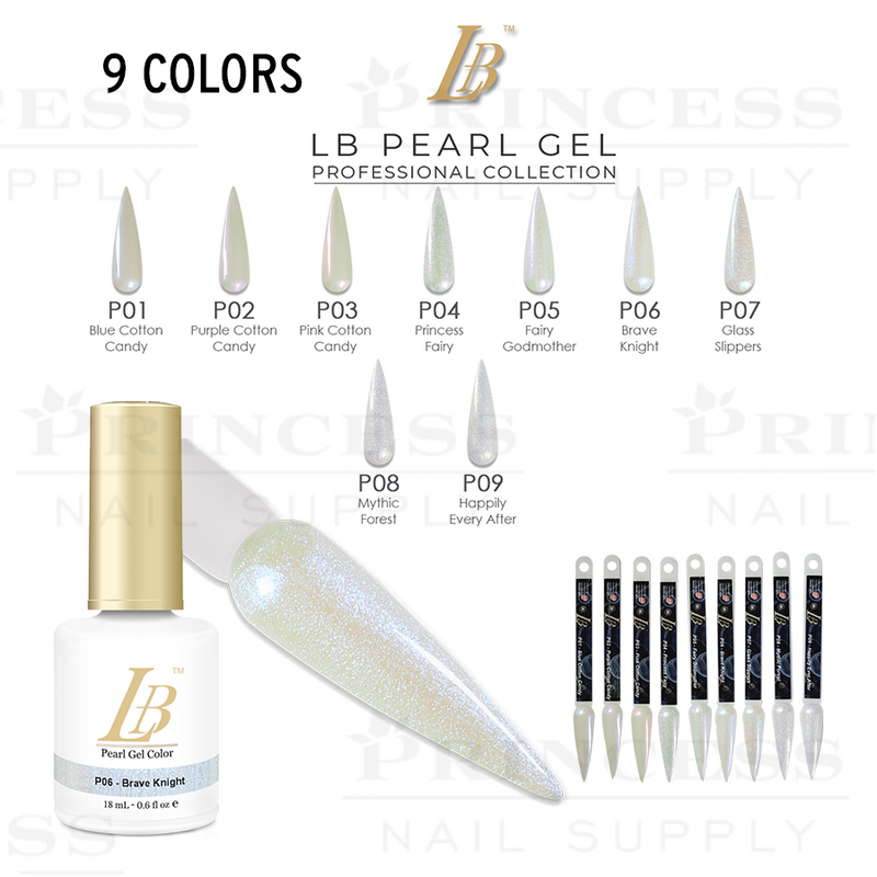 000 iGel LB 0.6oz Pearl GEL, Color List Note