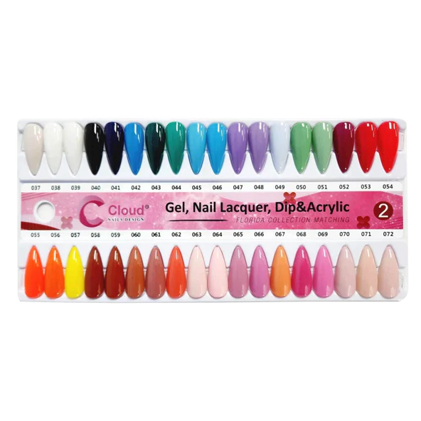 Chisel 2in1 Acrylic/Dipping Powder, Cloud Nail Design Collection, Full line of 120 color (from 001 to 120), 2oz