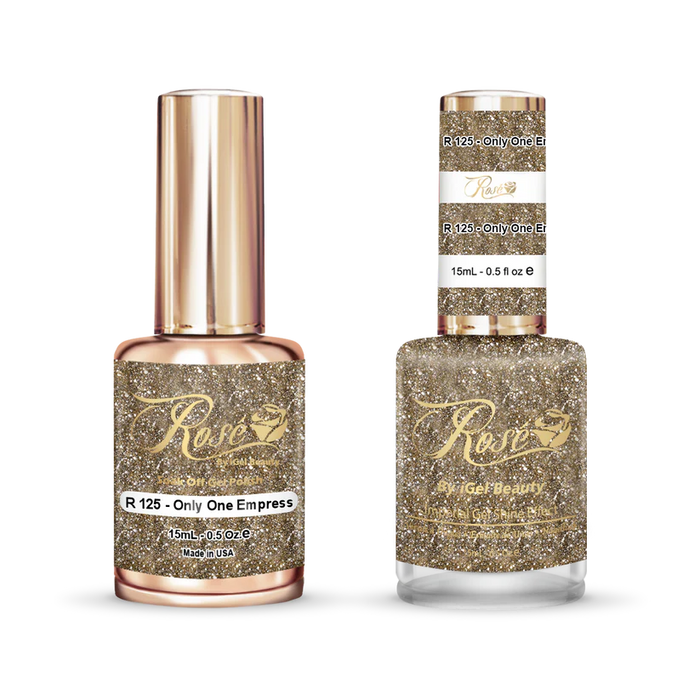 iGel 0.5oz, ROSE Collection, Gel Polish + Nail Lacquer, #125, Only One Empress
