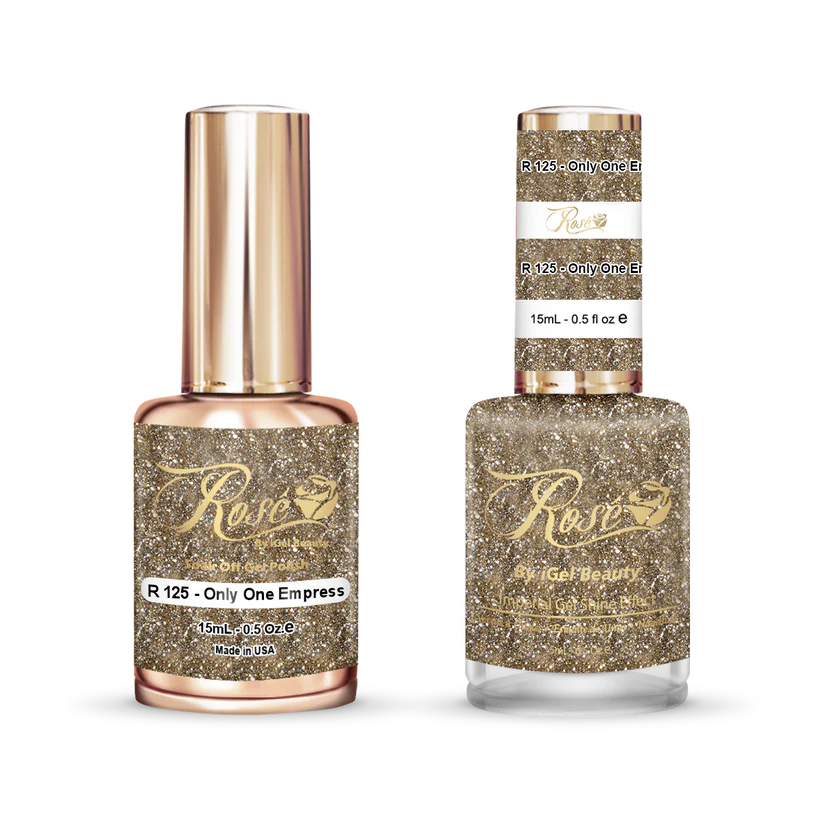 iGel 0.5oz, ROSE Collection, Gel Polish + Nail Lacquer, #125, Only One Empress