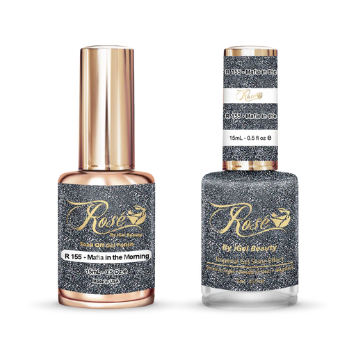 iGel 0.5oz, ROSE Collection, Gel Polish + Nail Lacquer, #155, Mafia in the Morning