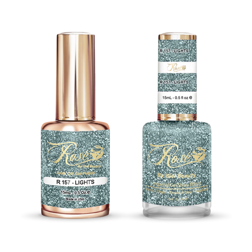 iGel 0.5oz, ROSE Collection, Gel Polish + Nail Lacquer, #157, Lights