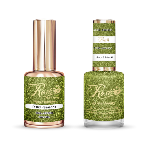 iGel 0.5oz, ROSE Collection, Gel Polish + Nail Lacquer, #162 Devotion