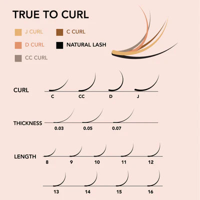 Kiara Sky Volume Cashmere Lashes – 0.07mm C Curl