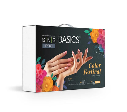 SNS Basics Gel Polish + Nail Lacquer, Colors Festival Collection,Full Line Of 24 Colors (From 151 To 174), 0.5oz