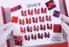 SHADE Counter Display Color Chart - Reflective Red Flame Collection (18 Colors)