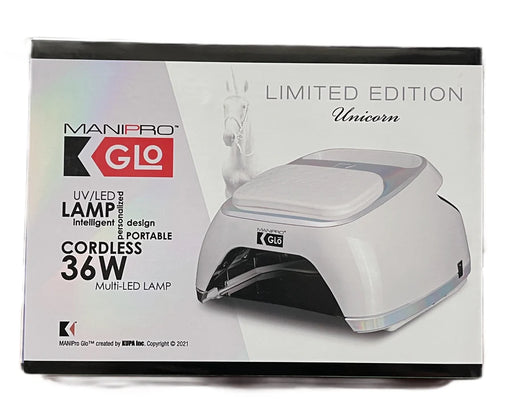 ManiPro Glo LED/UV CORDLESS Lamp, WHITE UNICORN, 36W (PK: 8 pcs/case)