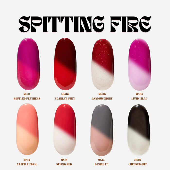 NotPolish 0.5oz SPITTING FIRE BUNDLE - MOOD SWINGS Collection 000