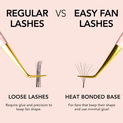 Kiara Sky Easy Fan Cashmere Lashes – 0.05mm D Curl