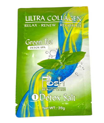 Posh Deluxe Pedicure Kit 4in1, CASE, GREEN TEA  (Pk: 50 kits/case)