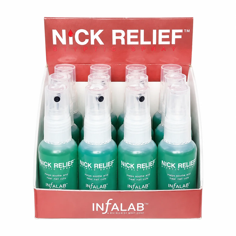 InfaLab Nick Relief Stytic Spray, 0.47oz, PACK (Pk: 12 pcs/pack, 24 packs/case)
