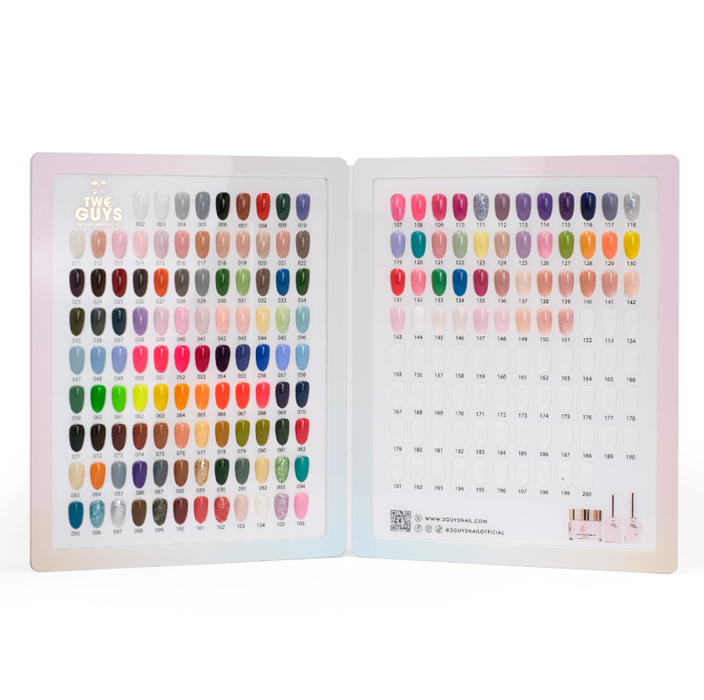 Two Guys Matching Color Book (151 Colors)