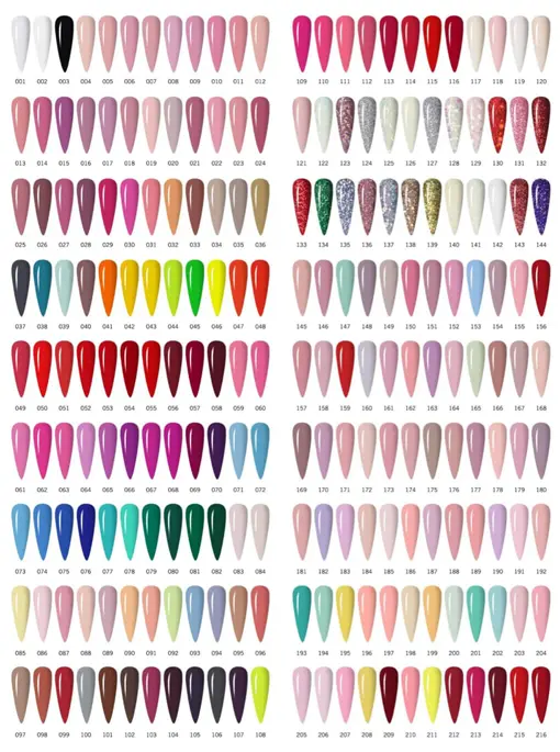 Billionaire Matching Color Book (216 Colors) Collection