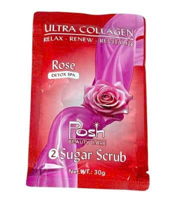 Posh Deluxe Pedicure Kit 4in1, CASE, ROSE (Pk: 50 kits/case)