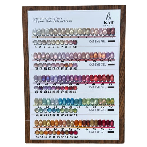 Kat Cat Eye Color Book (50 Colors)
