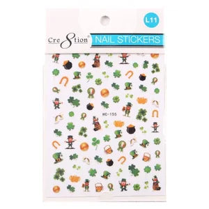 Cre8tion Nail Art - Sticker MAPLE LEAVES Collection (11 Styles) - L11