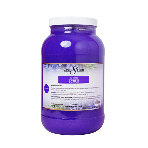 Cre8tion Honey Sugar Scrub 1 Gallon, Lavender