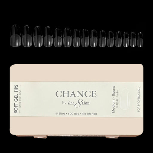 Chance Soft Tips - MEDIUM ROUND, BOX (Pk: 600 pcs/box)