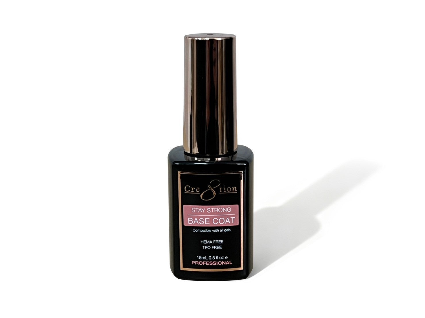 Cre8tion Stay Strong - BASE COAT 0.5oz (HEMA & TPO Free)