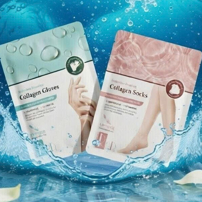 RED Collagen Socks - Hydration Boosting, BOX (Pk: 120pcs/box, 4boxes/case)