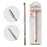 Cre8tion Stainless Steel - Cuticle Pusher P09, Silver (Pk: 12 pcs/box, 288 pcs/case)