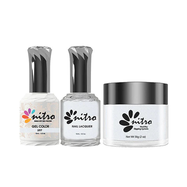 Nitro 3in1 Dipping Powder + Gel Polish + Nail Lacquer, Nitro Collection, NITRO257 OK0924MN