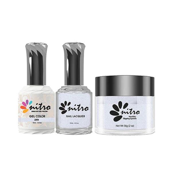 Nitro 3in1 Dipping Powder + Gel Polish + Nail Lacquer, Nitro Collection, NITRO259 OK0924MN