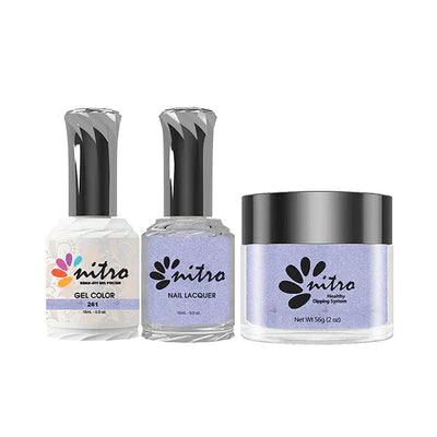 Nitro 3in1 Dipping Powder + Gel Polish + Nail Lacquer, Nitro Collection, NITRO261 OK0924MN